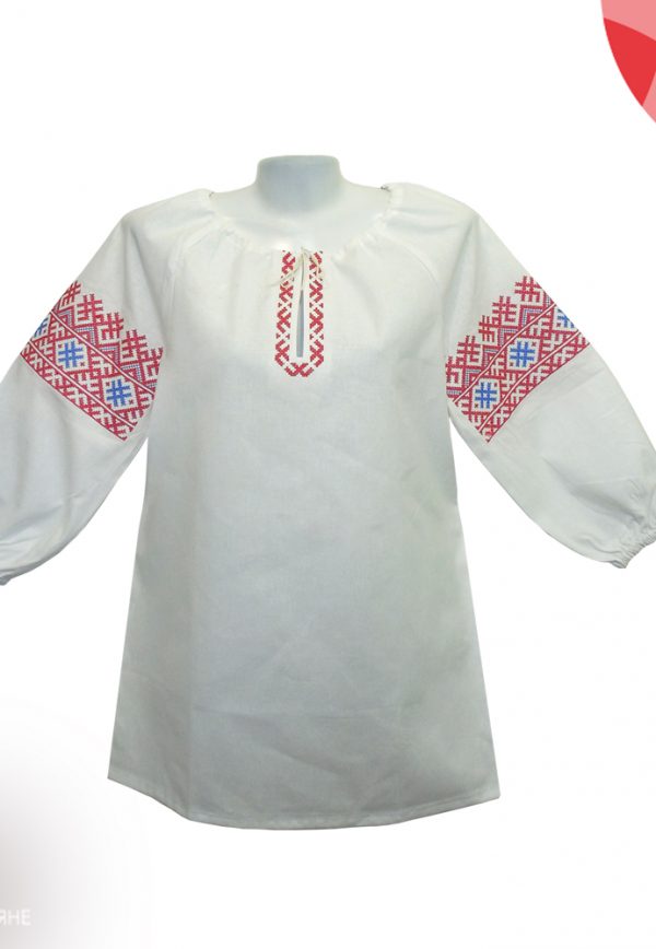 Рубашка русская народная с вышивкой Хозяйка судьбы