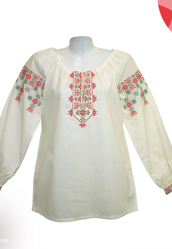 Рубаха женская - Народная одежда - Женская - Смоленская вышивка имени М.К. Тенишевой